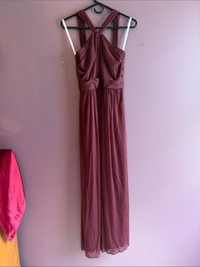 David's Bridal | Dresses | Steel Blue Bridesmaidprom Dress | Poshmark